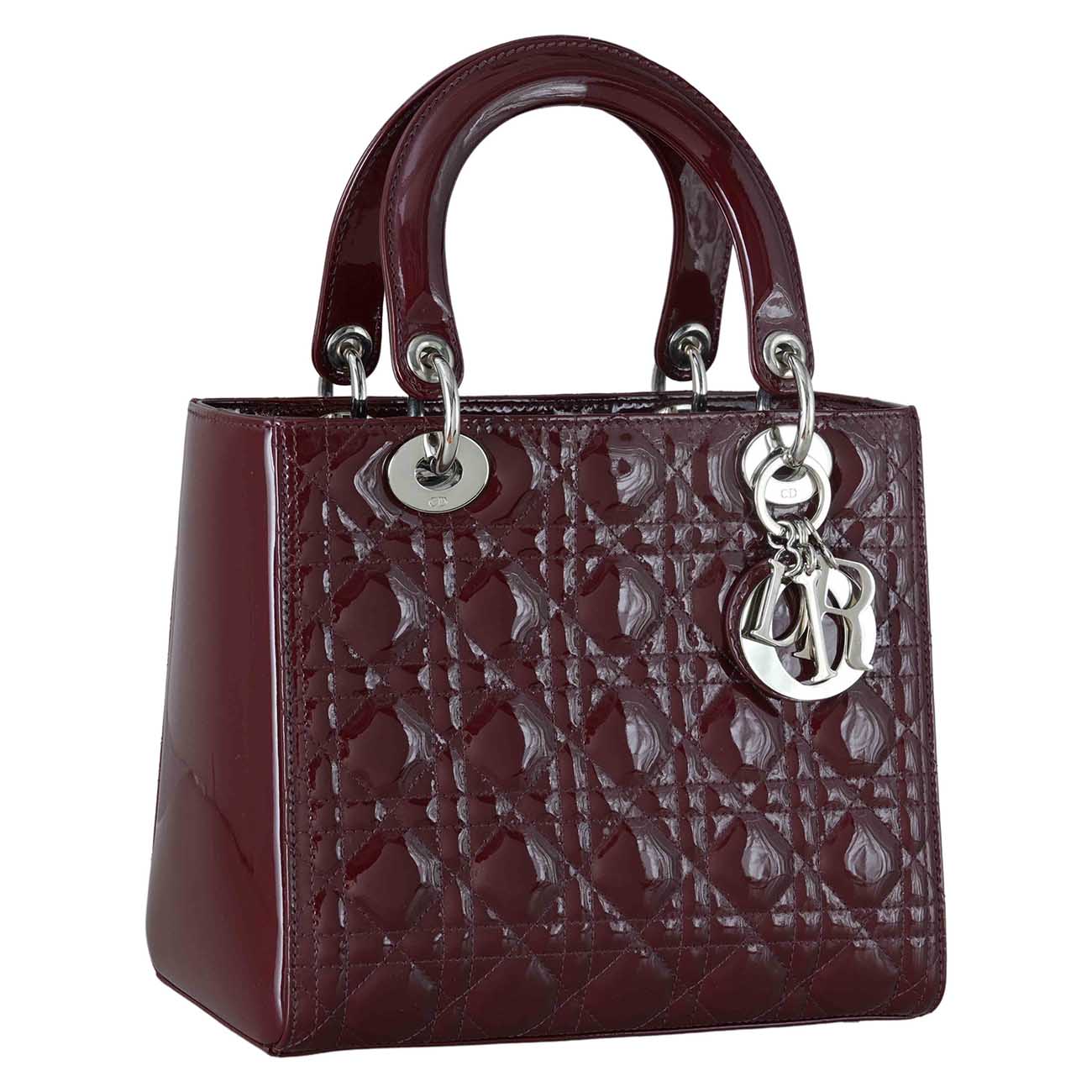 CHRISTIAN DIOR(USED)크리스찬디올 페이던트 레이디디올 미듐